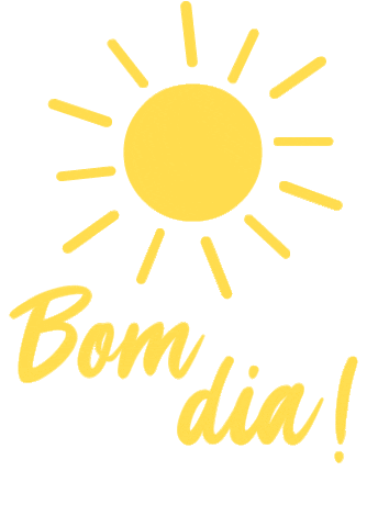 Bom Dia Sol Sticker