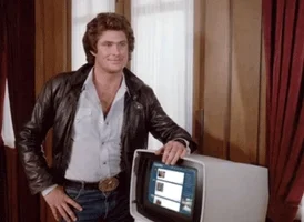 david hasselhoff technology GIF
