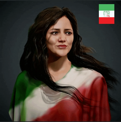 pouraminam iran ایران mahsaamini مهساامینی GIF