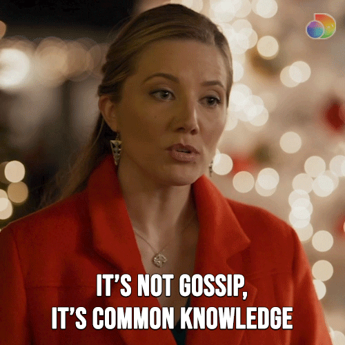 Christmas Gossip GIF by discovery+