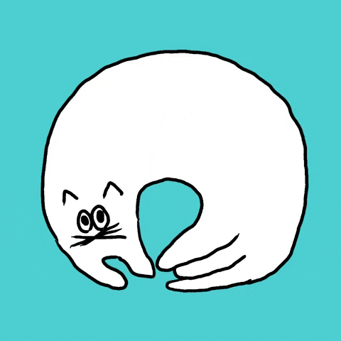 White Cat Art GIF by Gunmaunofficial