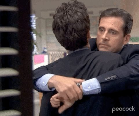 awkward-hug-michael-scott-the-office