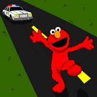 sesame street art GIF by Animation Domination High-Def