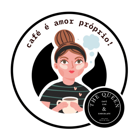 thequeencafe Sticker