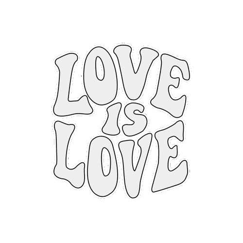 Love Is Love Gay Sticker by motioneto