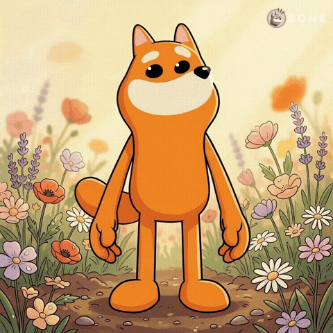 Flowers Waving GIF by BONK