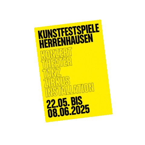 KunstFestSpiele Herrenhausen Sticker