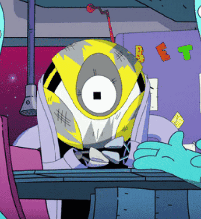 Scared GIF
