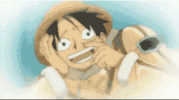 one piece squee GIF