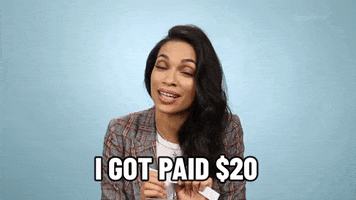 Rosario Dawson 20 Dollars GIF by BuzzFeed