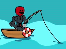 Happy Fishing Moment