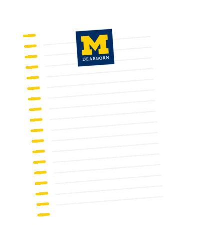 Aprobacion Go Blue Sticker by University of Michigan-Dearborn