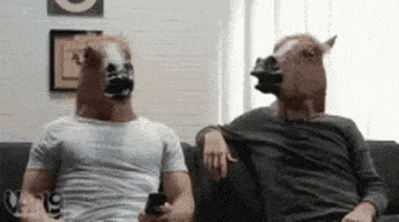 Seo Horse Luis GIF by Kiwosan