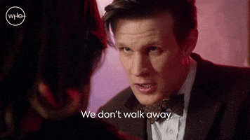 Matt Smith Leave GIF by Doctor Who
