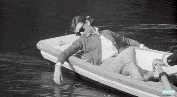 Audrey Hepburn Boating GIF by Turner Classic Movies