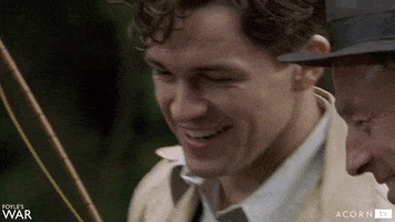 bbc laughing GIF by Acorn TV
