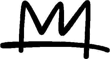 Crown Sticker by Faithful Music