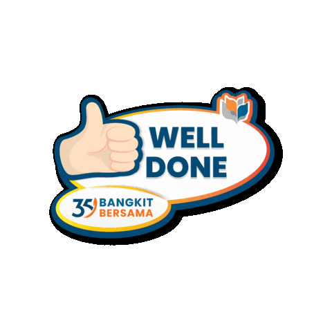 Well Done Good Job Sticker by UNITAR International University