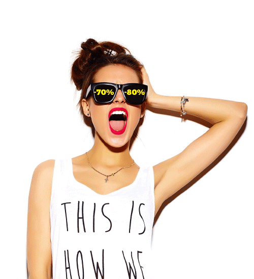 Radical Market Feria de Descuentos BCN Sticker