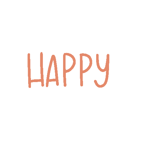 Happy Sticker