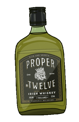 Proper Twelve Sticker by properwhiskey