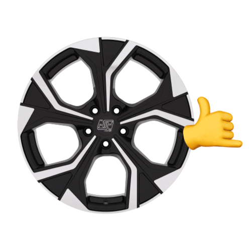 Sticker by MSW Wheels by OZ