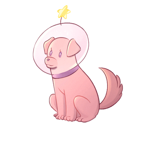 Perra Astral Sticker