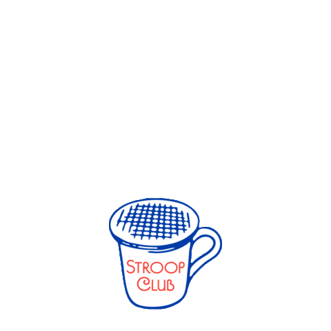 Coffee Stroopwafel Sticker by StroopClub