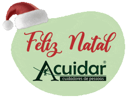 Feliz Natal Christmas Sticker by Acuidar Cuidadores de Pessoas