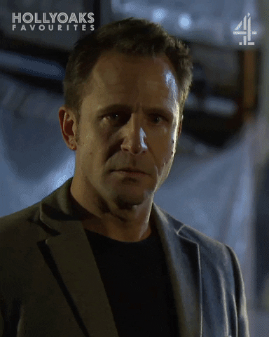 Look Whos Back Scare GIF by Hollyoaks