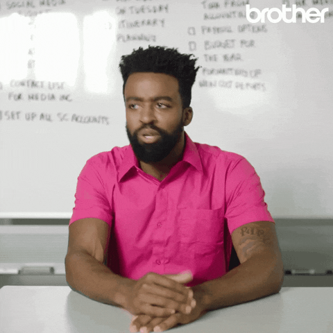 Comedy Think GIF by Brother USA