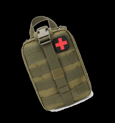 survivalrevived bag aid pouch first aid GIF