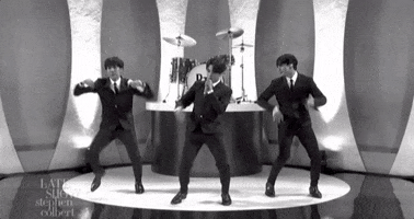 Black And White Dancing GIF by The Late Show With Stephen Colbert