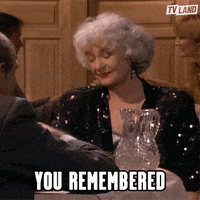 Remember Golden Girls GIF by TV Land