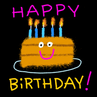 Happy Birthday Cake GIF - Happy Birthday Cake Candles - Discover & Share  GIFs