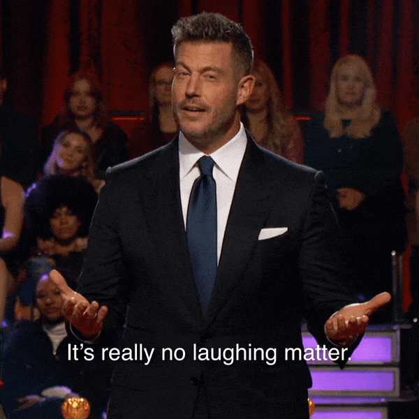 Jesse Palmer Laughing GIF by The Bachelor