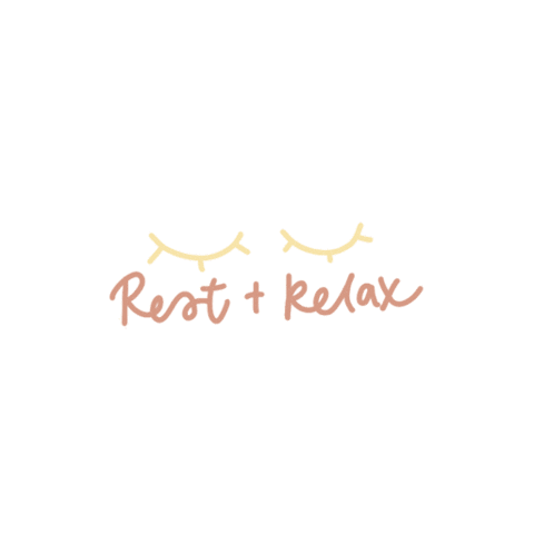 Chill Relax Sticker by Fayth