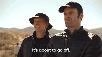 Go Off Bill Hader GIF by HBO