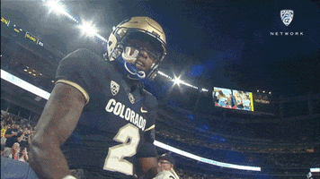 Football Point GIF by Pac-12 Network