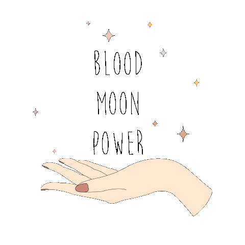 Bloodmoonpower Sticker