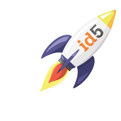Marketing Rocket Sticker by id5