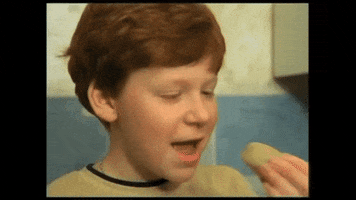 Eating GIF