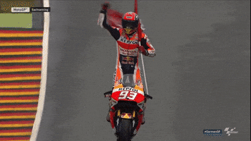 Marc Marquez Celebration GIF by MotoGP™