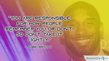 You Are Responsible Los Angeles Lakers GIF by Cho'zyn Boy