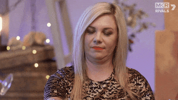 Awkward Drink GIF by My Kitchen Rules
