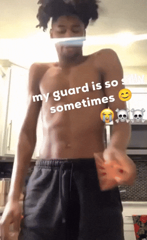 My Guard Is So Silly Sometimes GIF