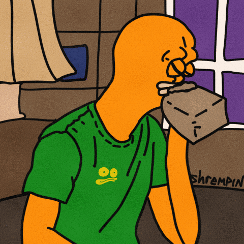 Breathe Deep Breath GIF by shremps by shrempin