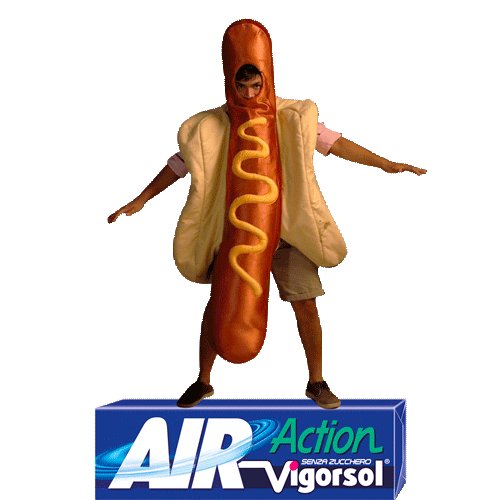 AirActionVigorsol dance funny fun hungry Sticker