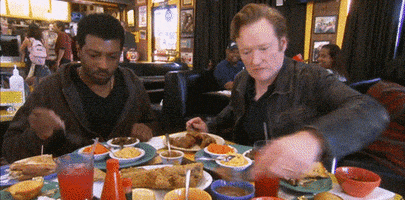 Soul Food Conan GIF by Team Coco
