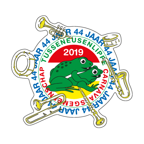 Tusseneusenlippe Tnl44Jaar Sticker by tnloeteldonk